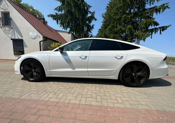 Audi A7 cena 190000 przebieg: 45000, rok produkcji 2019 z Wągrowiec małe 211